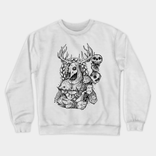 Leshy guardian witcher slavic myth Crewneck Sweatshirt by BlackForge